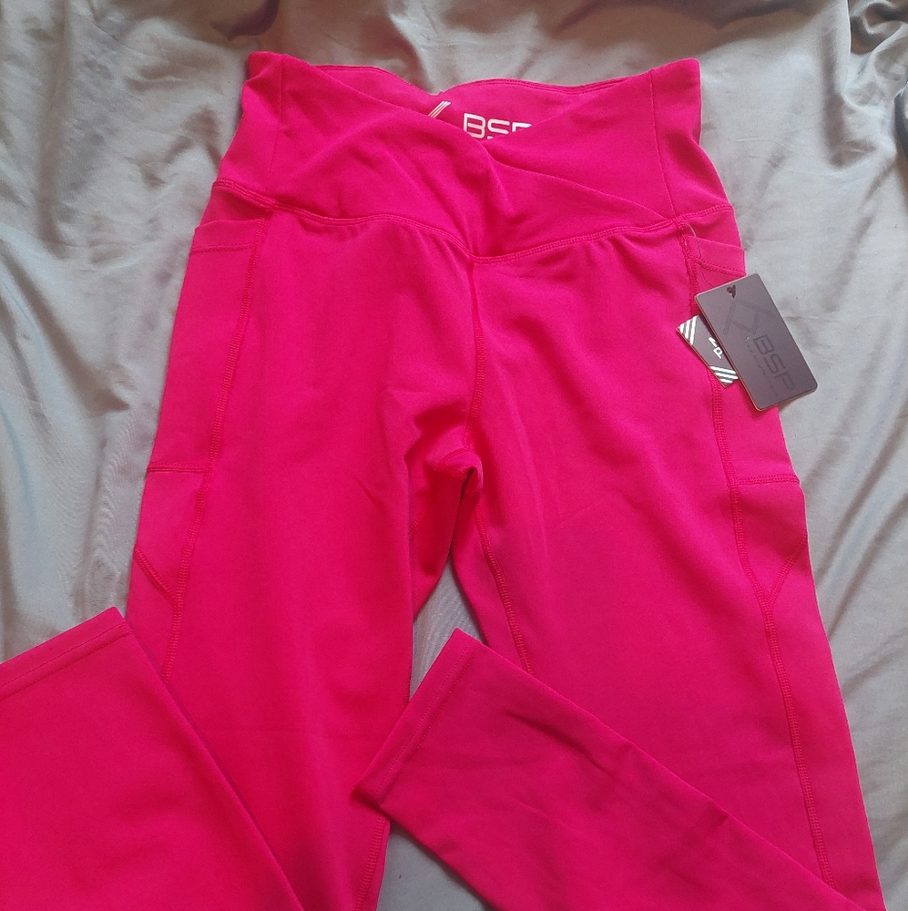 Bright Pink Leggings
